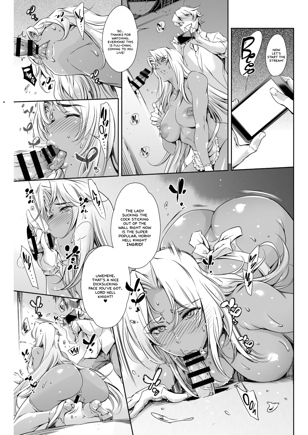 Hentai Manga Comic-THE LUCKY HOLE Makai Kishi-sama Is My Fuck Hole-Read-12